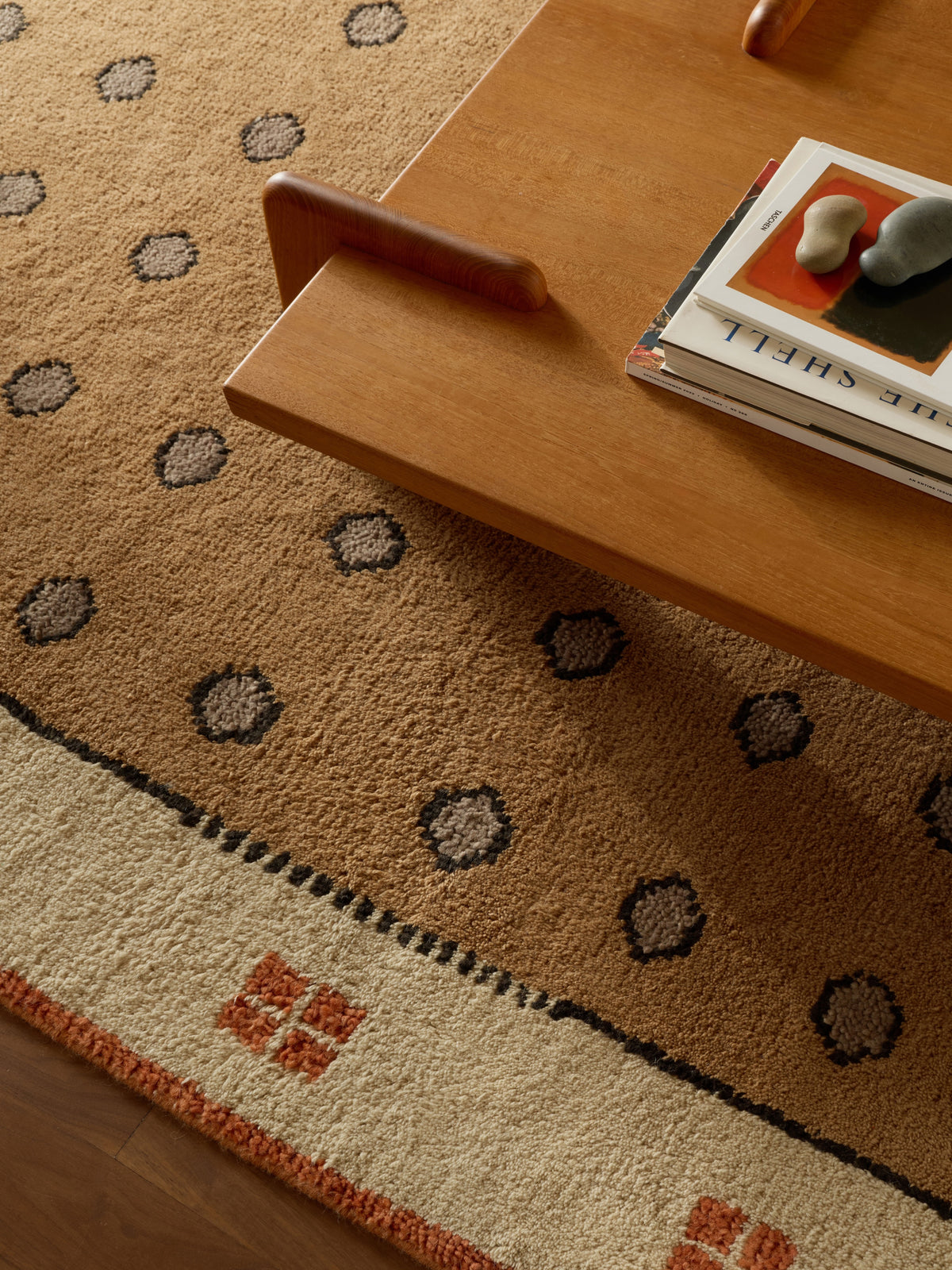 Passage Red Washable Wool Hand Knotted Swatch double.online