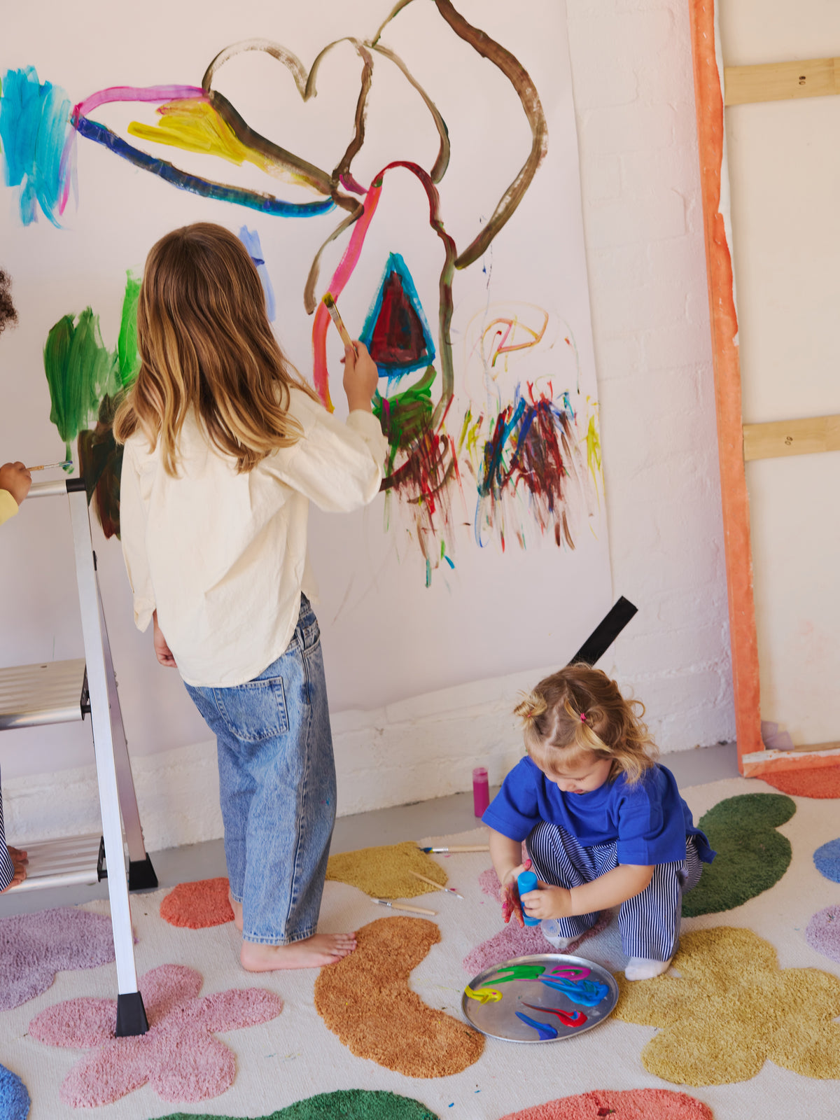 Imagination Multi Washable Organic Cotton Cut Pile Rug