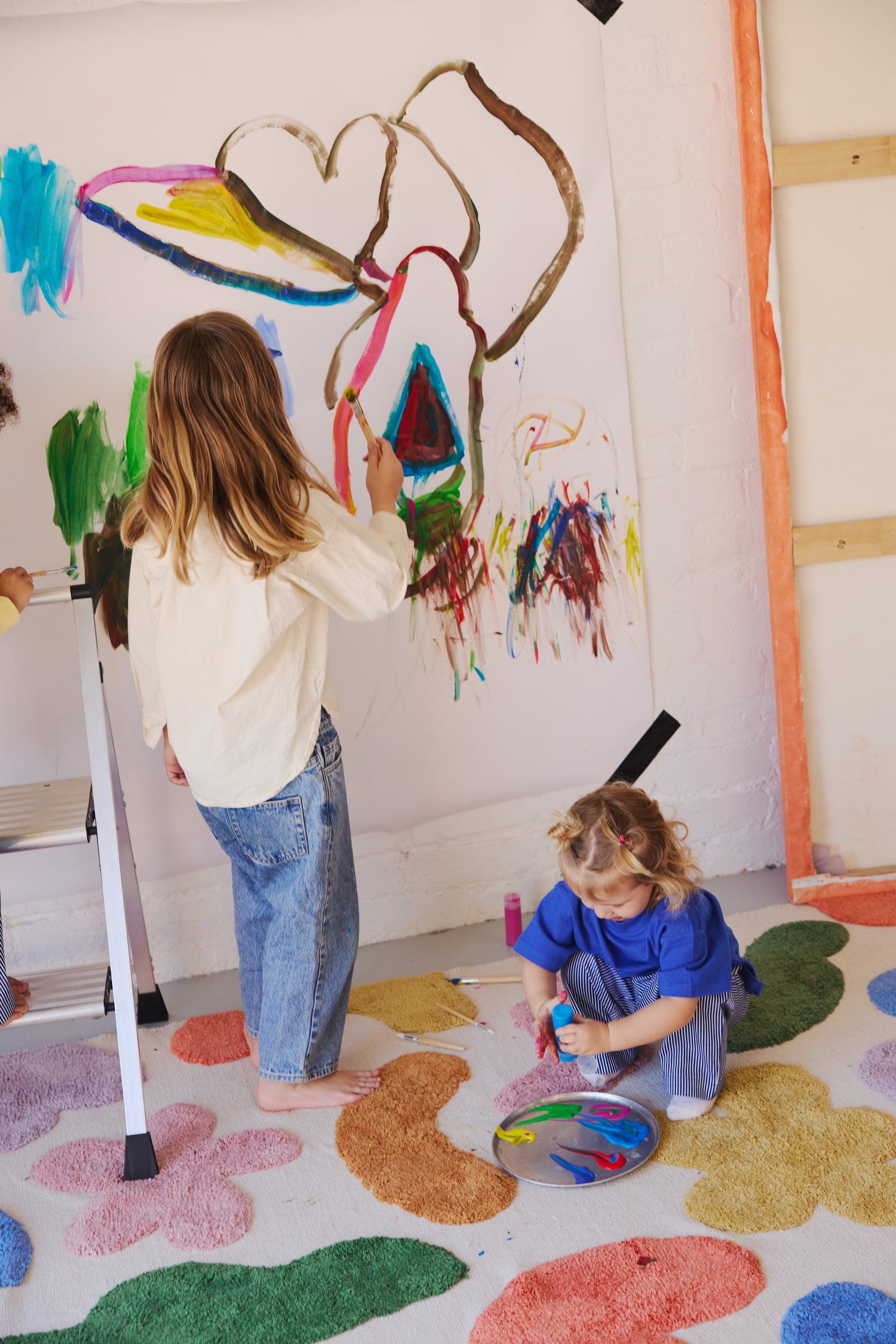 Imagination Multi Washable Organic Cotton Cut Pile Rug