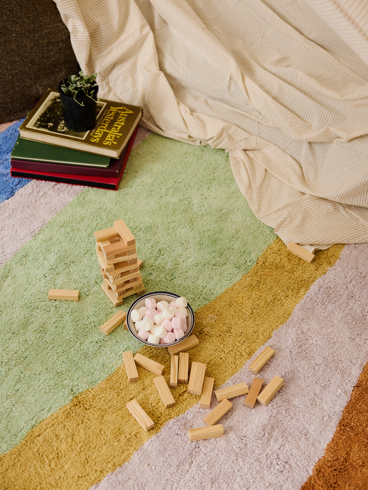 Canyon Multi Washable Organic Cotton Cut Pile Rug