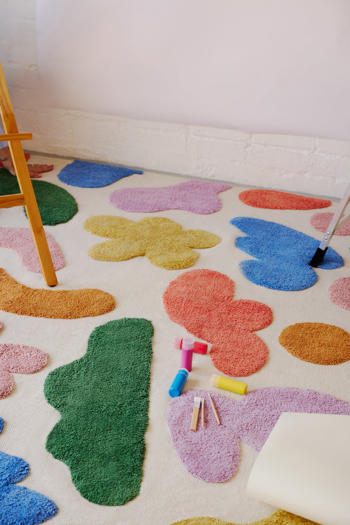 Imagination Multi Washable Organic Cotton Cut Pile Rug