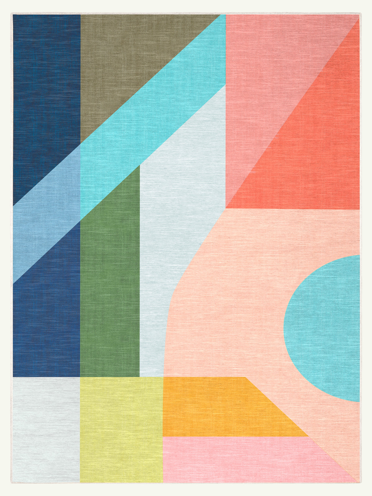 View Watermelon Chenille Rug
