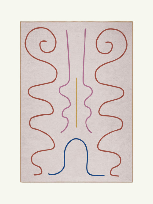 Feeling multi chenille rug