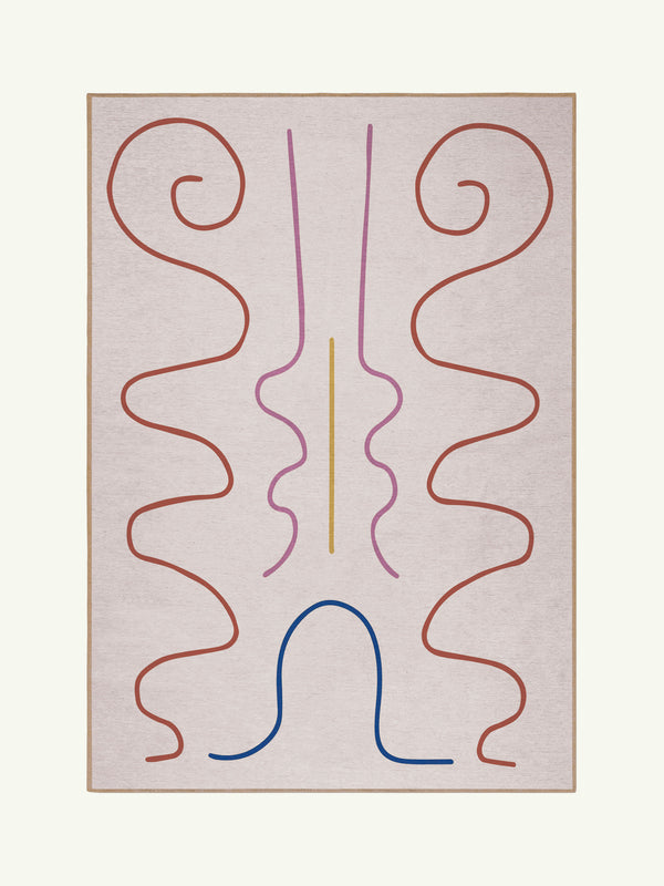 Feeling multi chenille rug