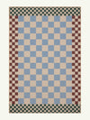 Checkered Brown New Jute Rug