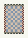 Checkered Brown New Jute Rug