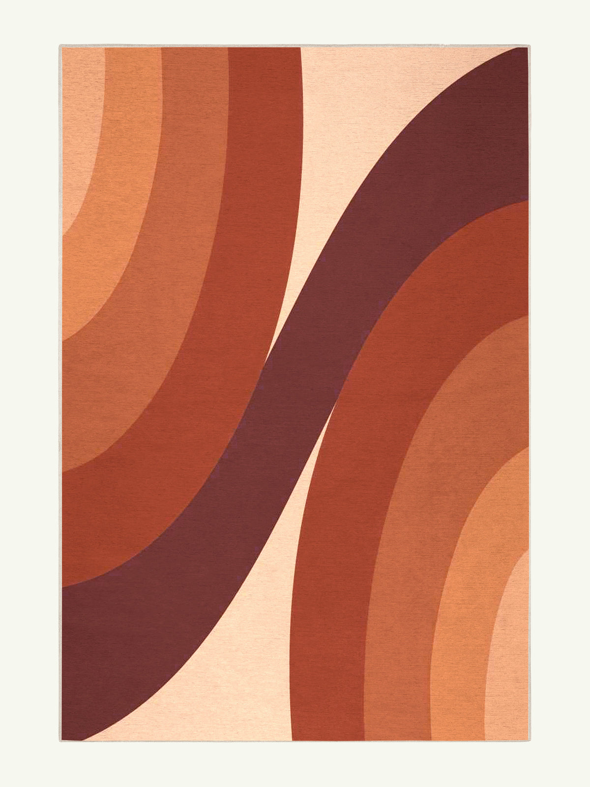 Bundle Brown Chenille Rug