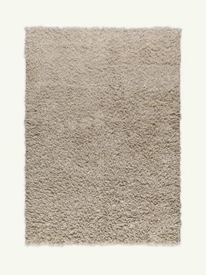 Poncho Bone Shag Rug