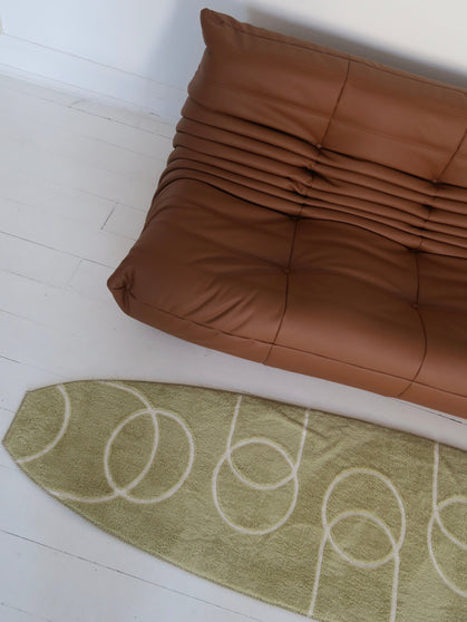 Bells bone cotton feel rug