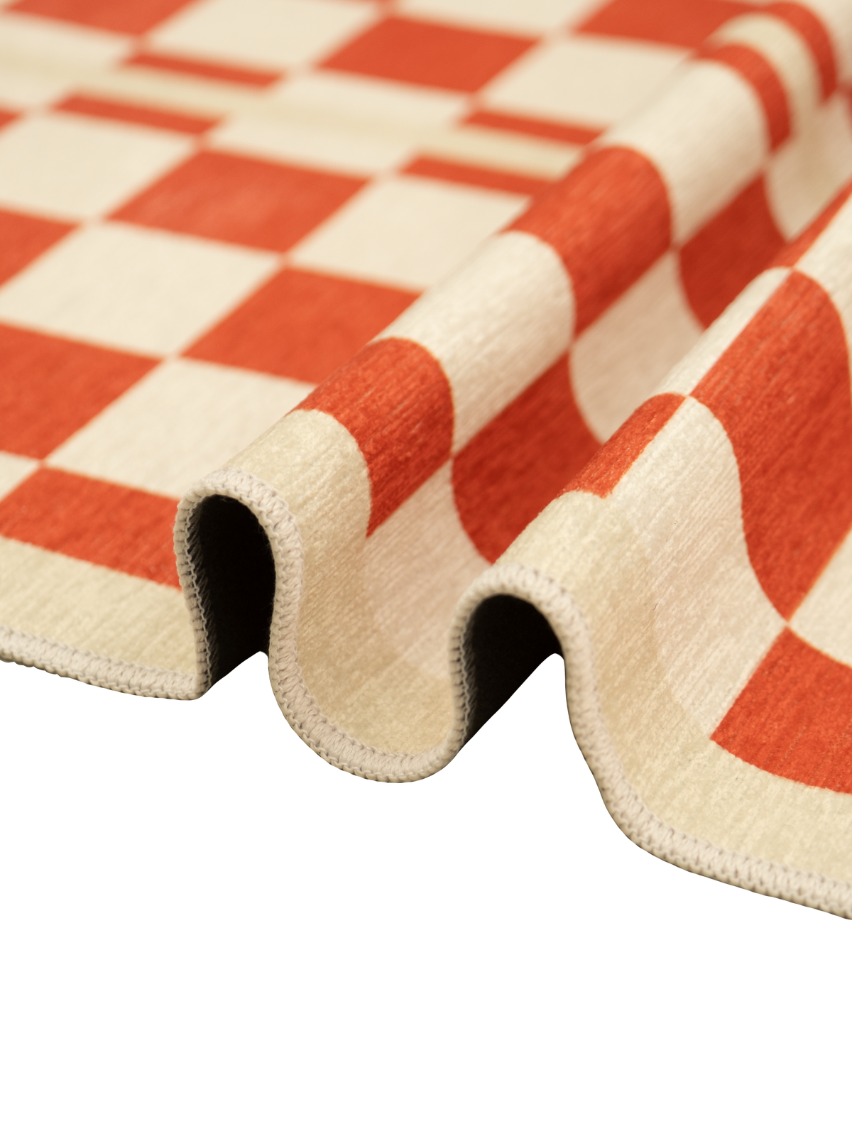 Snapper Red Chenille Surfboard Rug