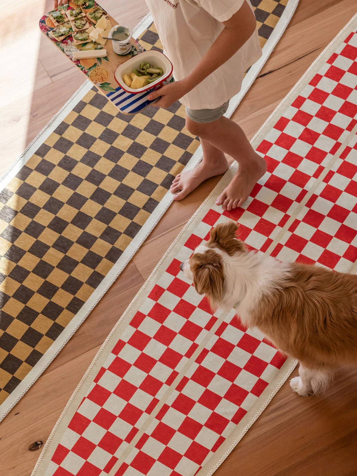 Snapper Brown Chenille Rug