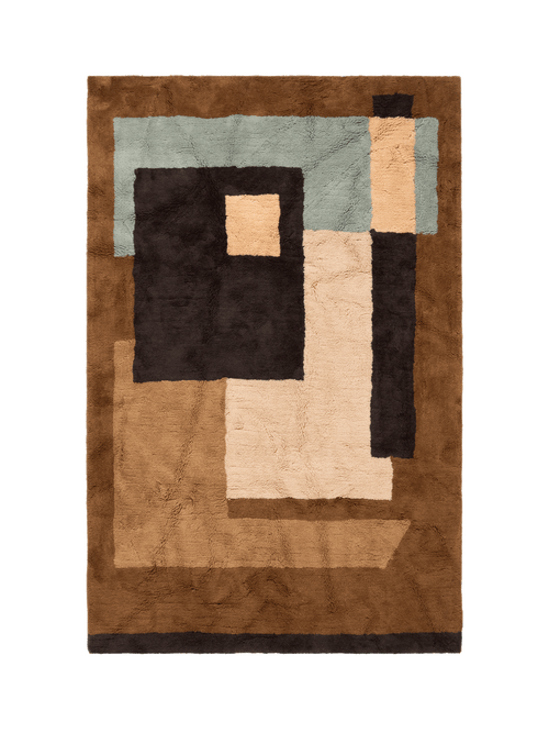 Sonia ii multi fine cut pile rug double.online rug top only 160x230cm
