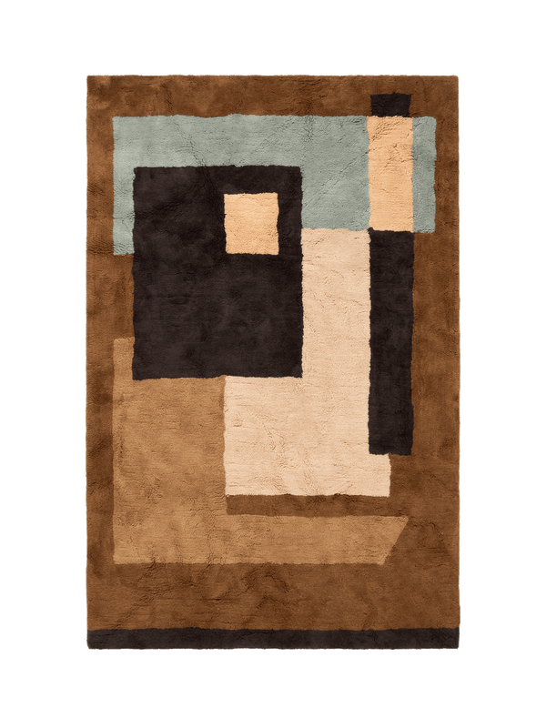 Sonia II Multi Fine Cut Pile Rug double.online Rug Top Only 160x230cm