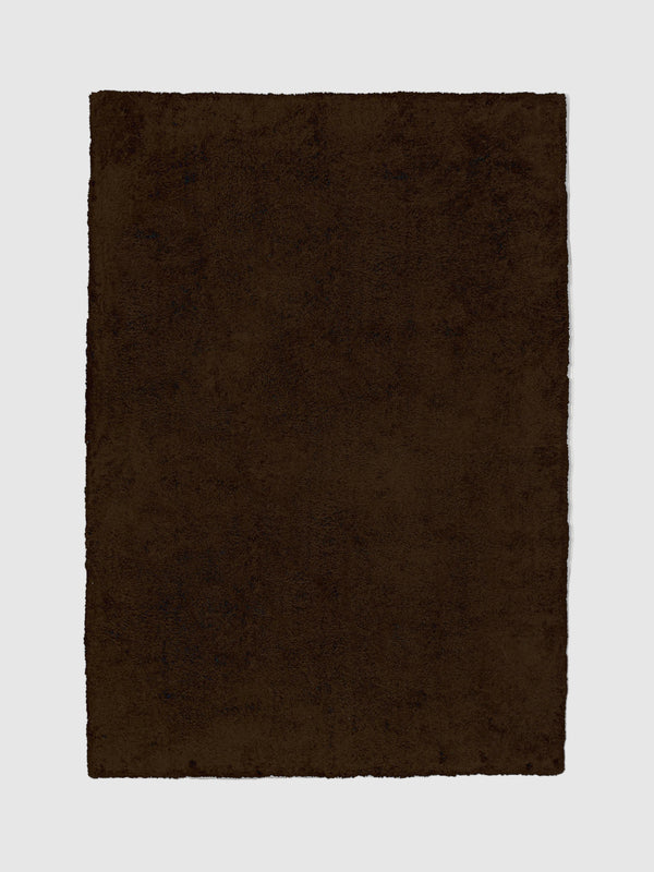 Soothe Chocolate Vegan Wool Rug