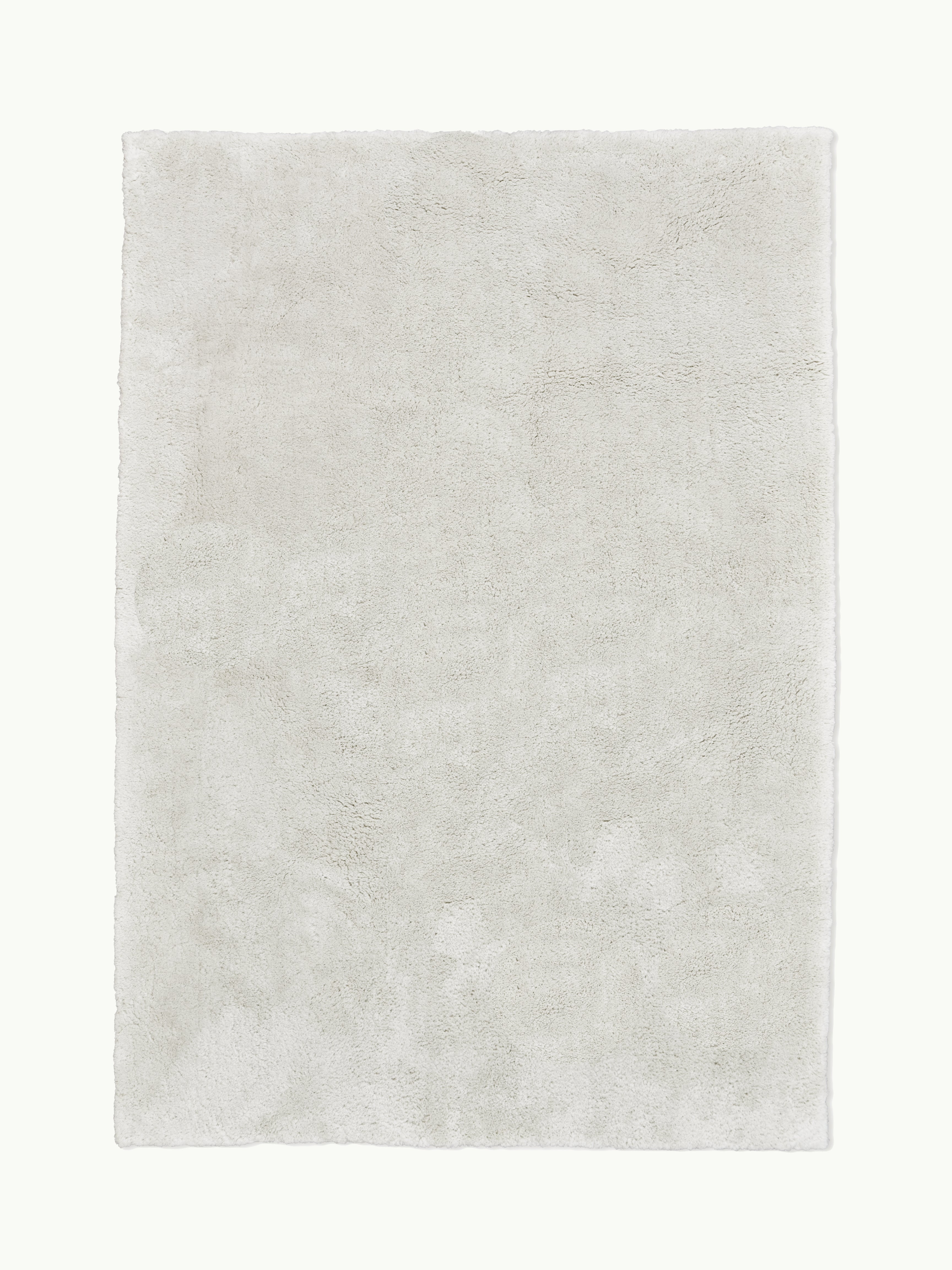 Soothe Light Gray Vegan Wool Rug