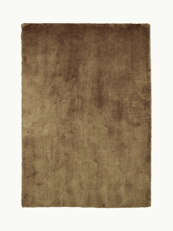 Soothe toffee vegan wool rug