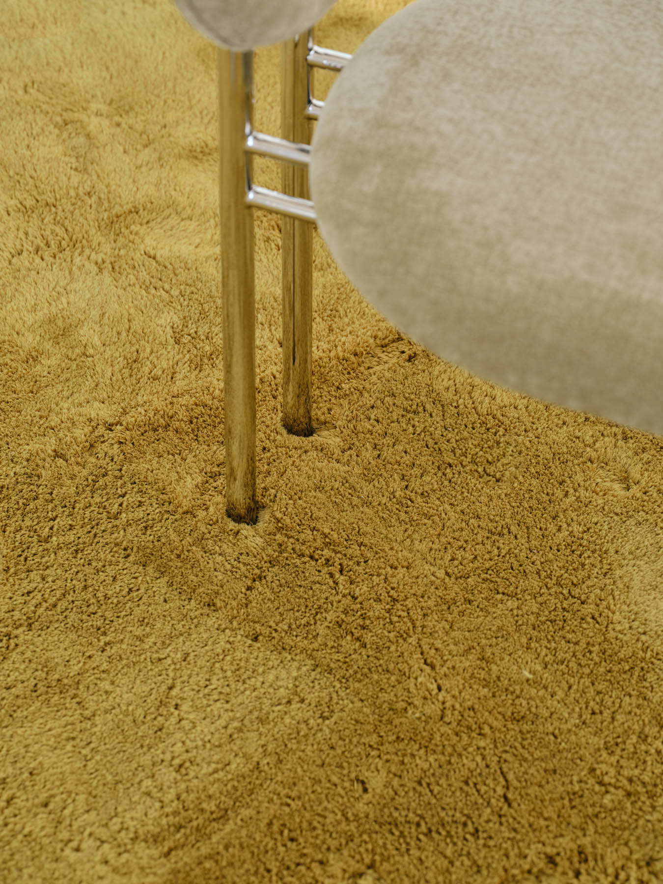 Soothe Mustard Vegan Wool Rug