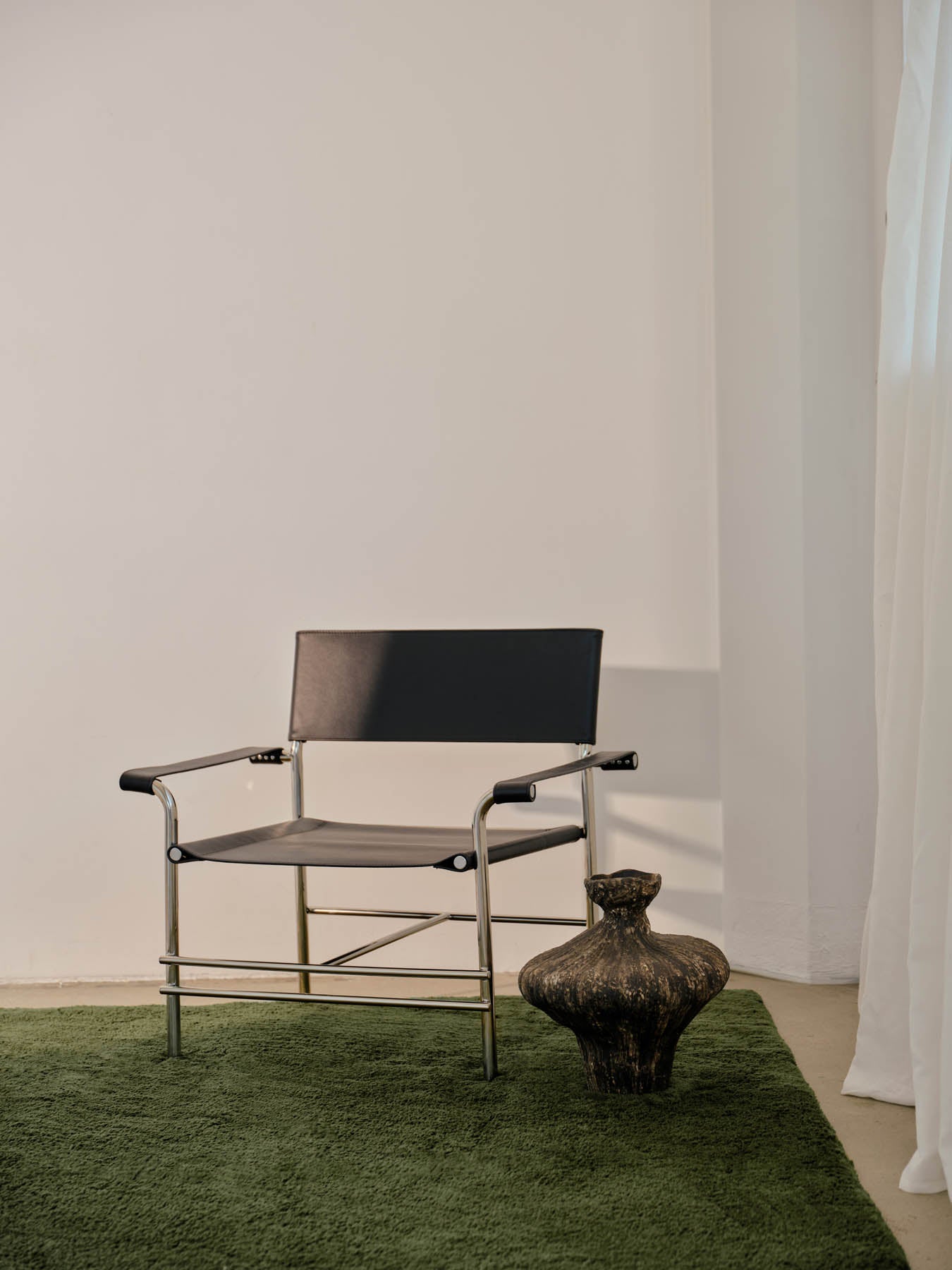 Soothe Olive Vegan Wool Rug