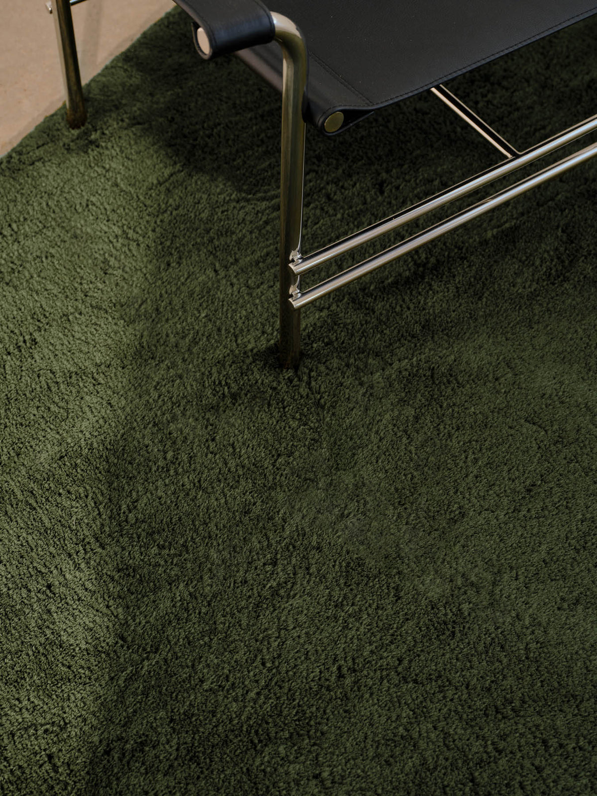 Soothe Olive Vegan Wool Rug