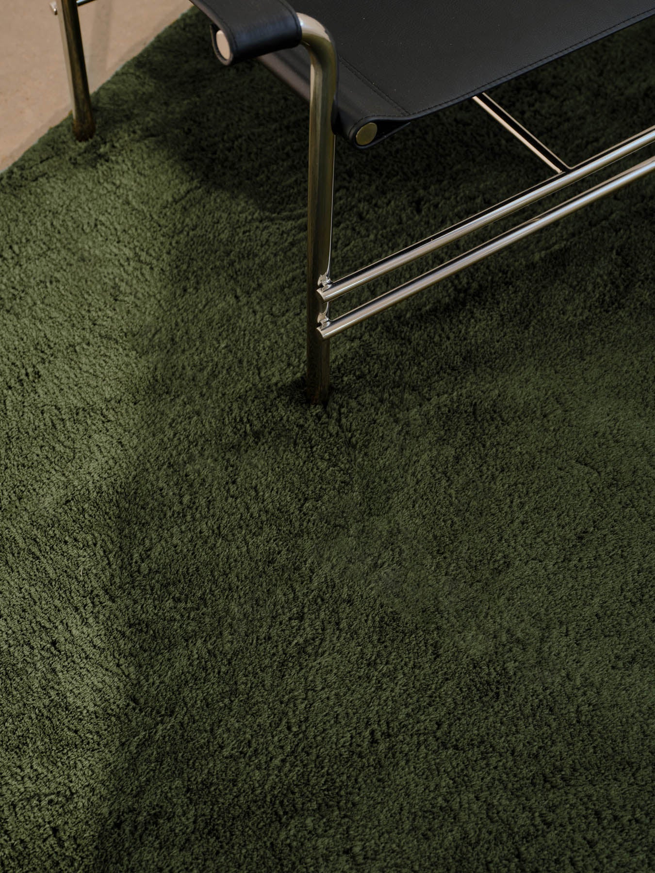 Soothe Olive Vegan Wool Rug