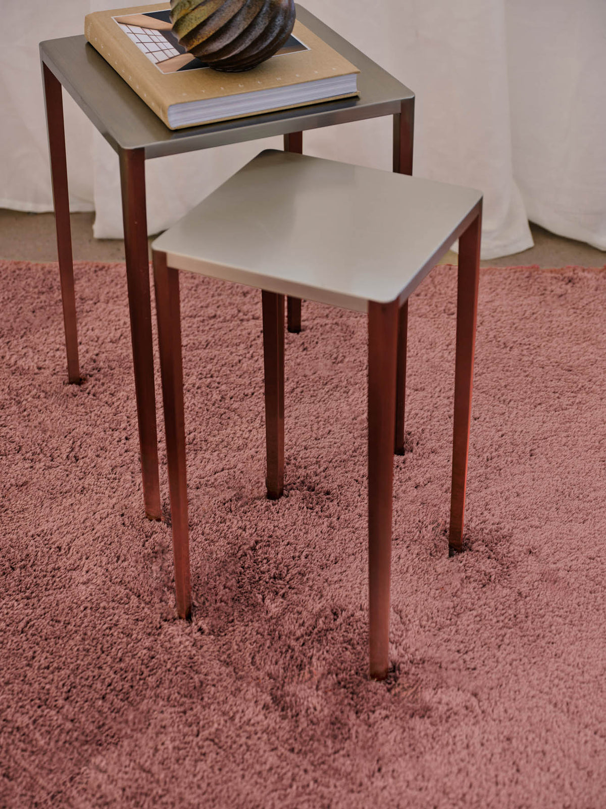 Soothe Rose Vegan Wool Rug