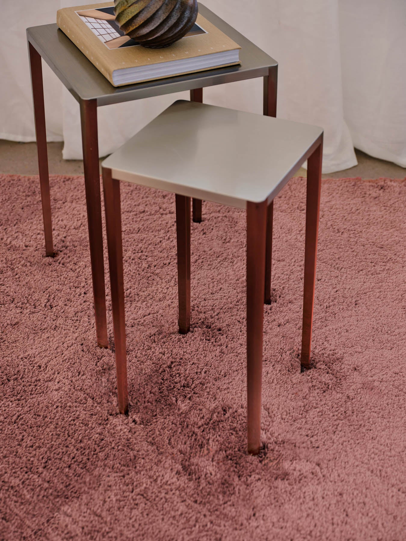 Soothe Rose Vegan Wool Rug