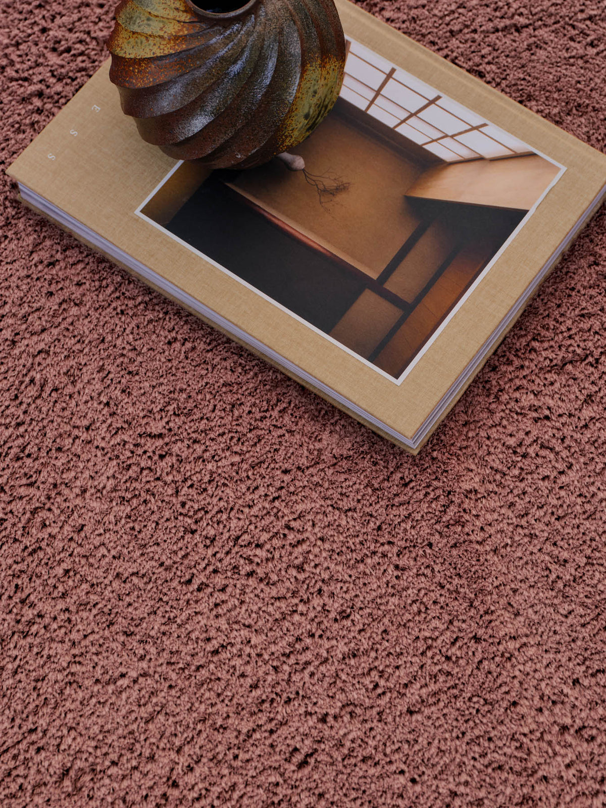 Soothe Rose Vegan Wool Rug