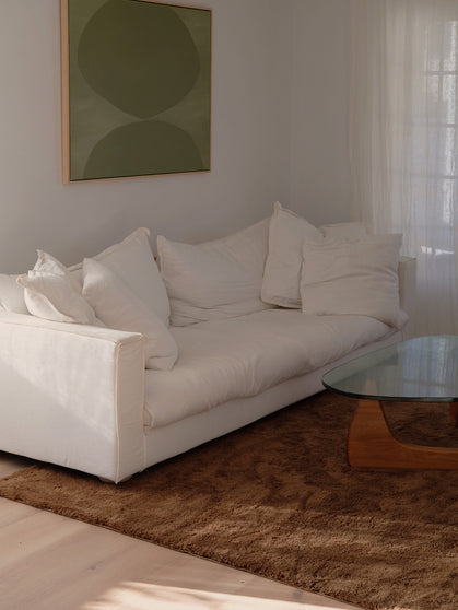 Soothe toffee vegan wool rug