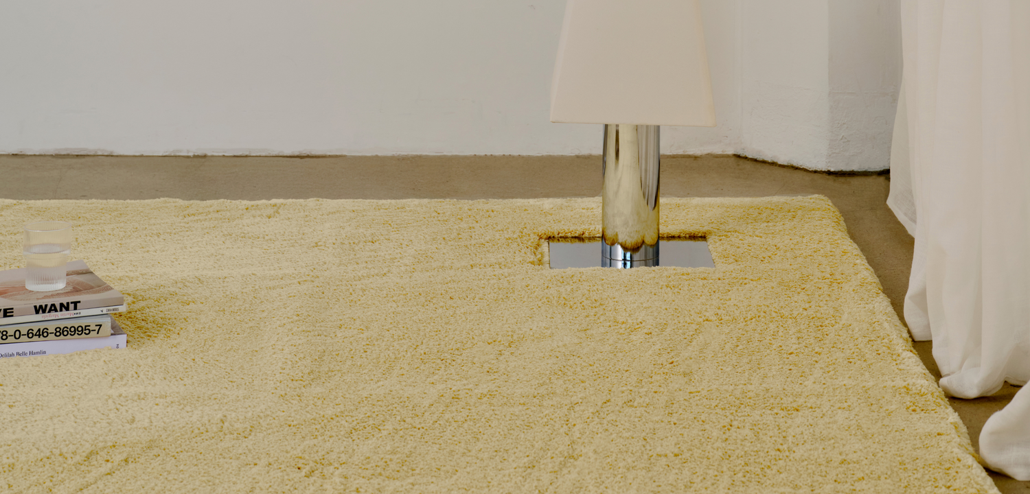 Soothe Butter Vegan Wool Rug