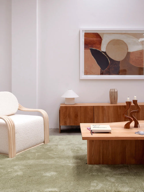 Soothe sage vegan wool swatch