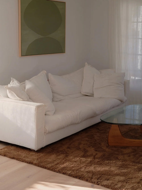 Soothe toffee vegan wool rug