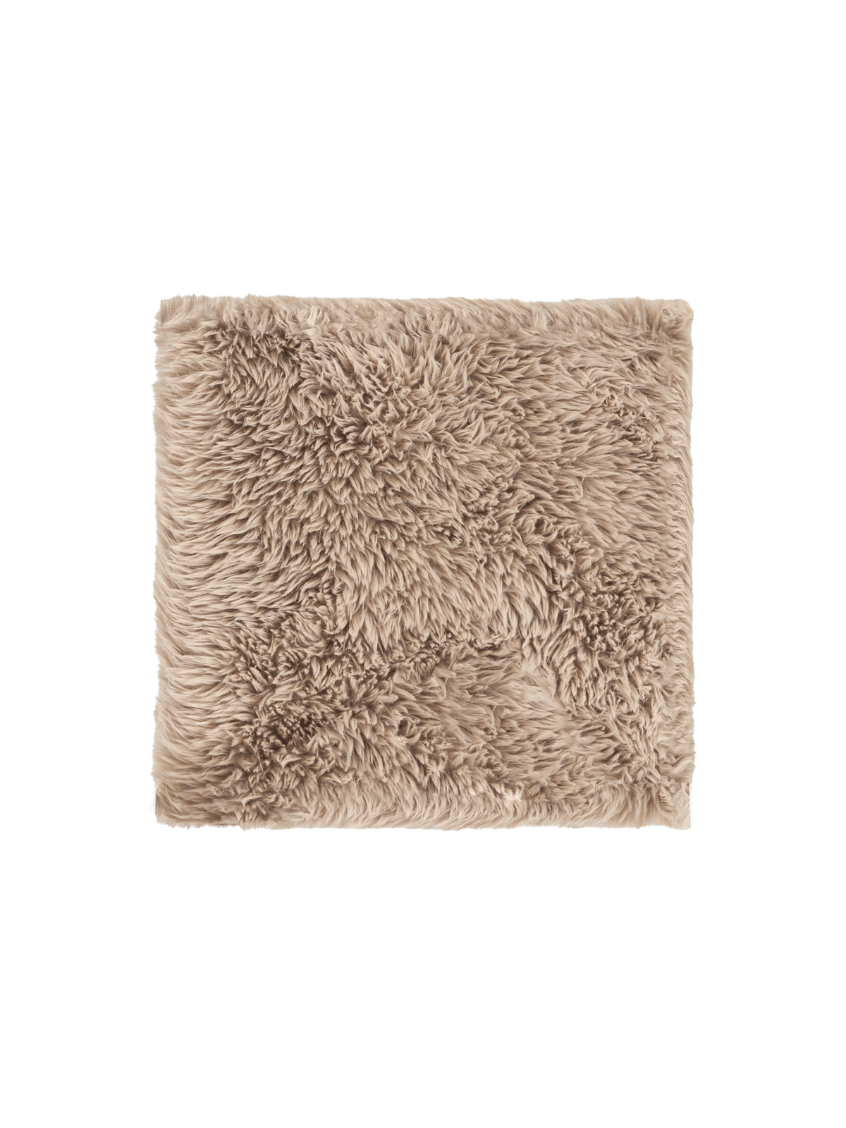 Solace Taupe Vegan Flokati Swatch double.online