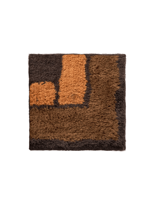 Endoume burnt umber fine cut pile swatch double.online 15x15cm