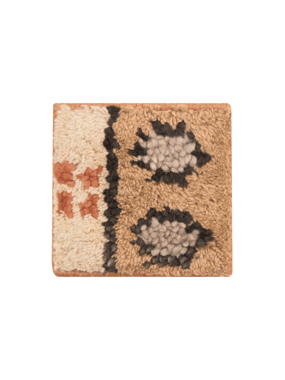 Passage Red Washable Wool Hand Knotted Swatch double.online 15x15cm