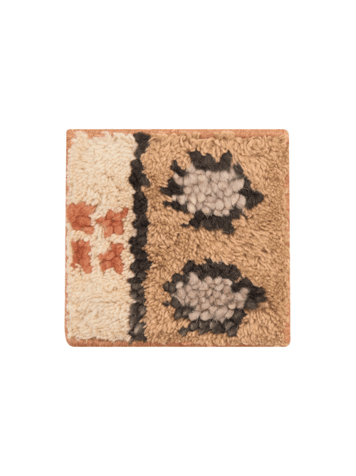 Passage red washable wool hand knotted swatch double.online 15x15cm