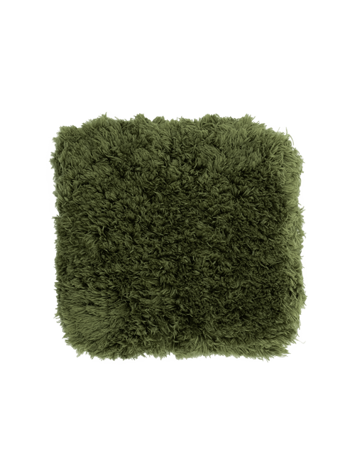 Soothe olive vegan wool swatch