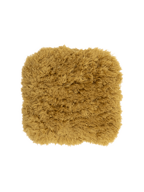 Soothe mustard vegan wool swatch