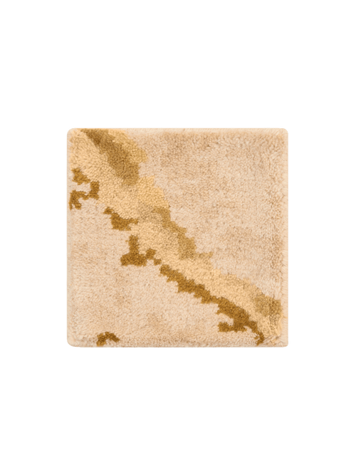Trove sandstone washable wool premium hand knotted swatch double.online 15x15cm