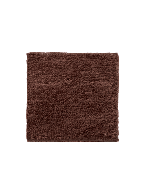 Otago brown washable wool berber swatch double.online 15x15cm