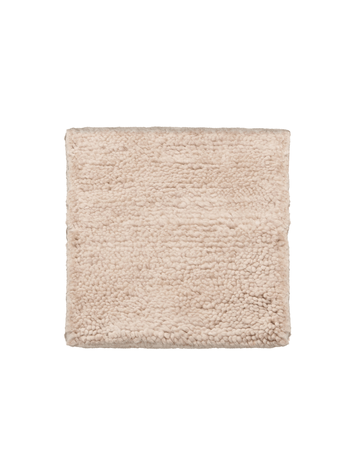 Otago Pearl Washable Wool Berber Swatch double.online 15x15cm