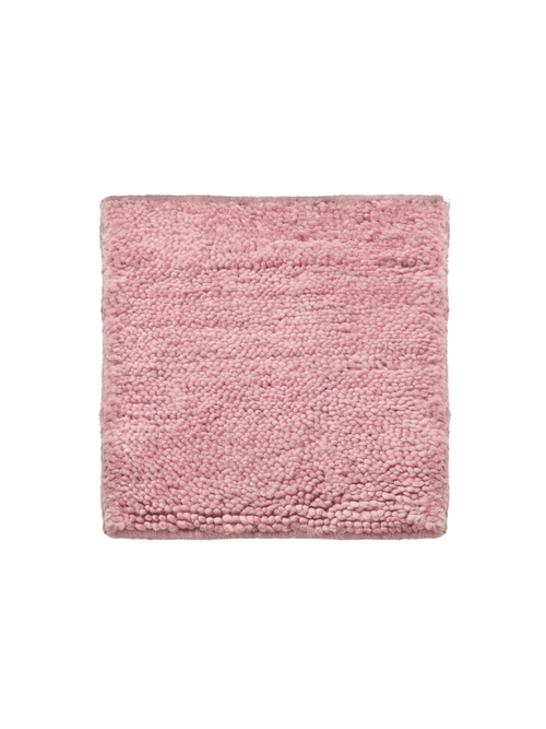 Otago rose washable wool berber swatch double.online 15x15cm