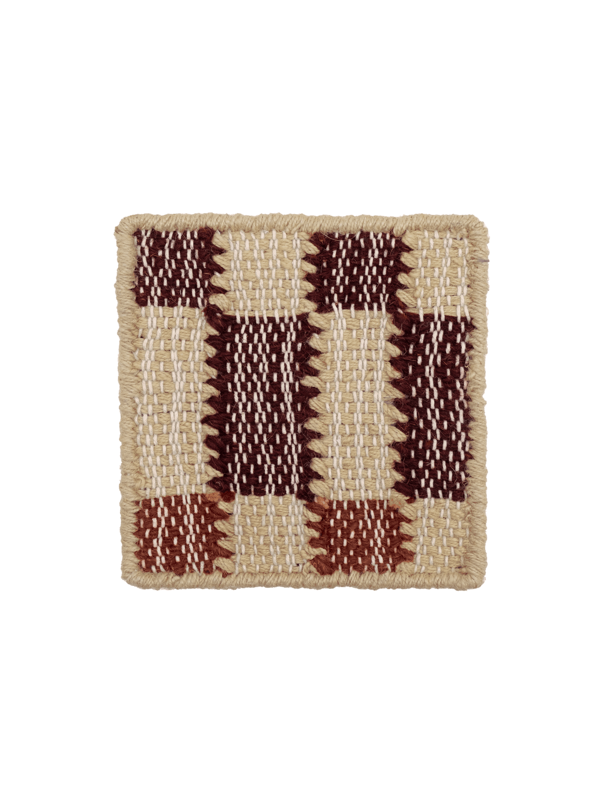Vestige Deep Red Washable Jute Swatch