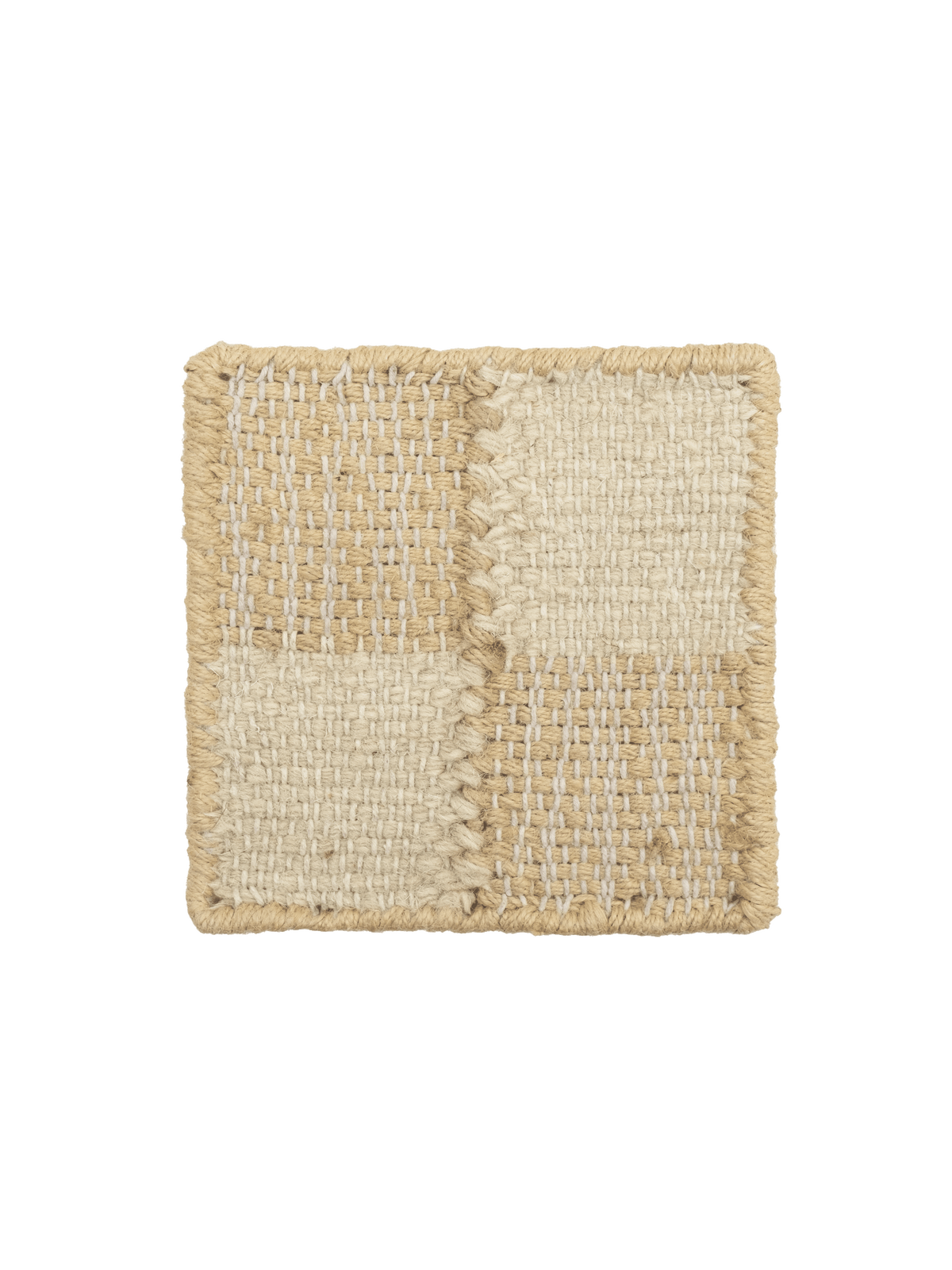 Tile Cream Washable Jute Swatch