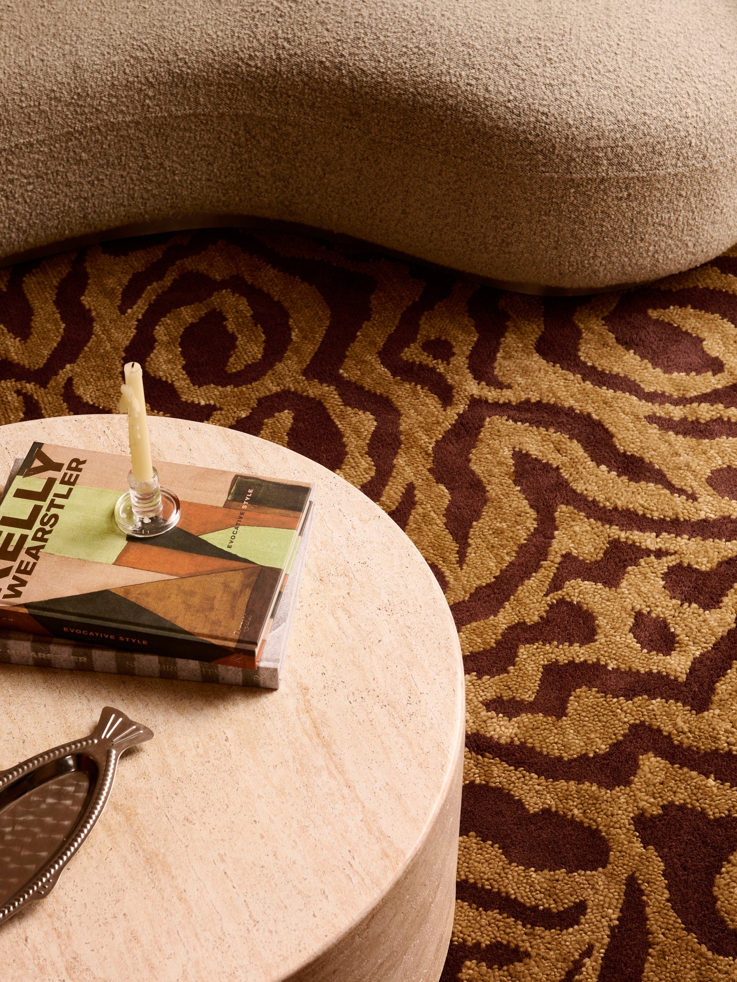 Terrain Espresso Hand Knotted Wool Swatch double.online
