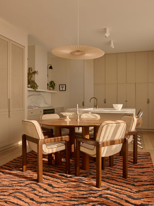 Wander sienna hand knotted wool rug double.online