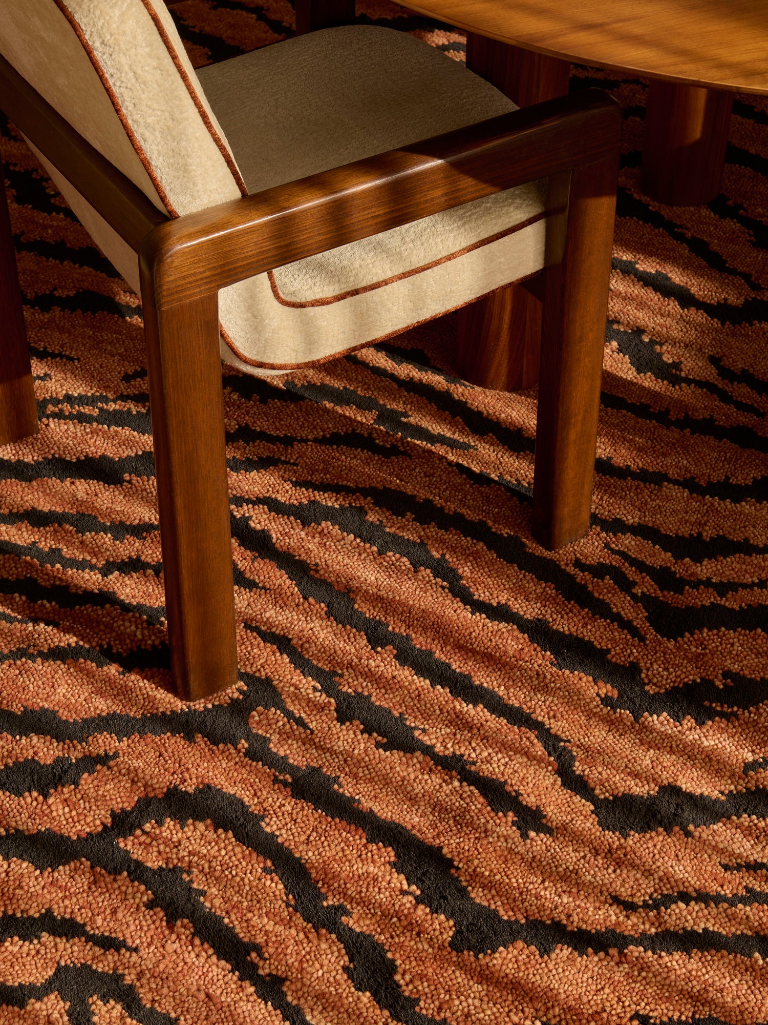 Wander Sienna Hand Knotted Wool Swatch double.online