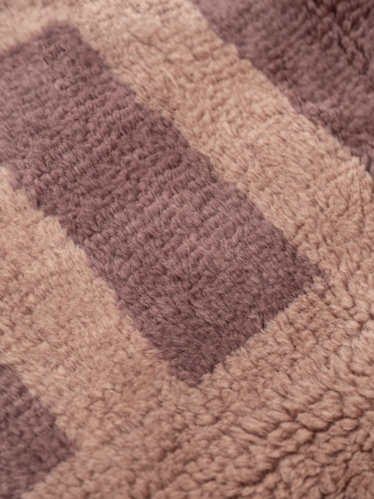 Tasman Brown Washable Wool Fine Cut Pile Rug