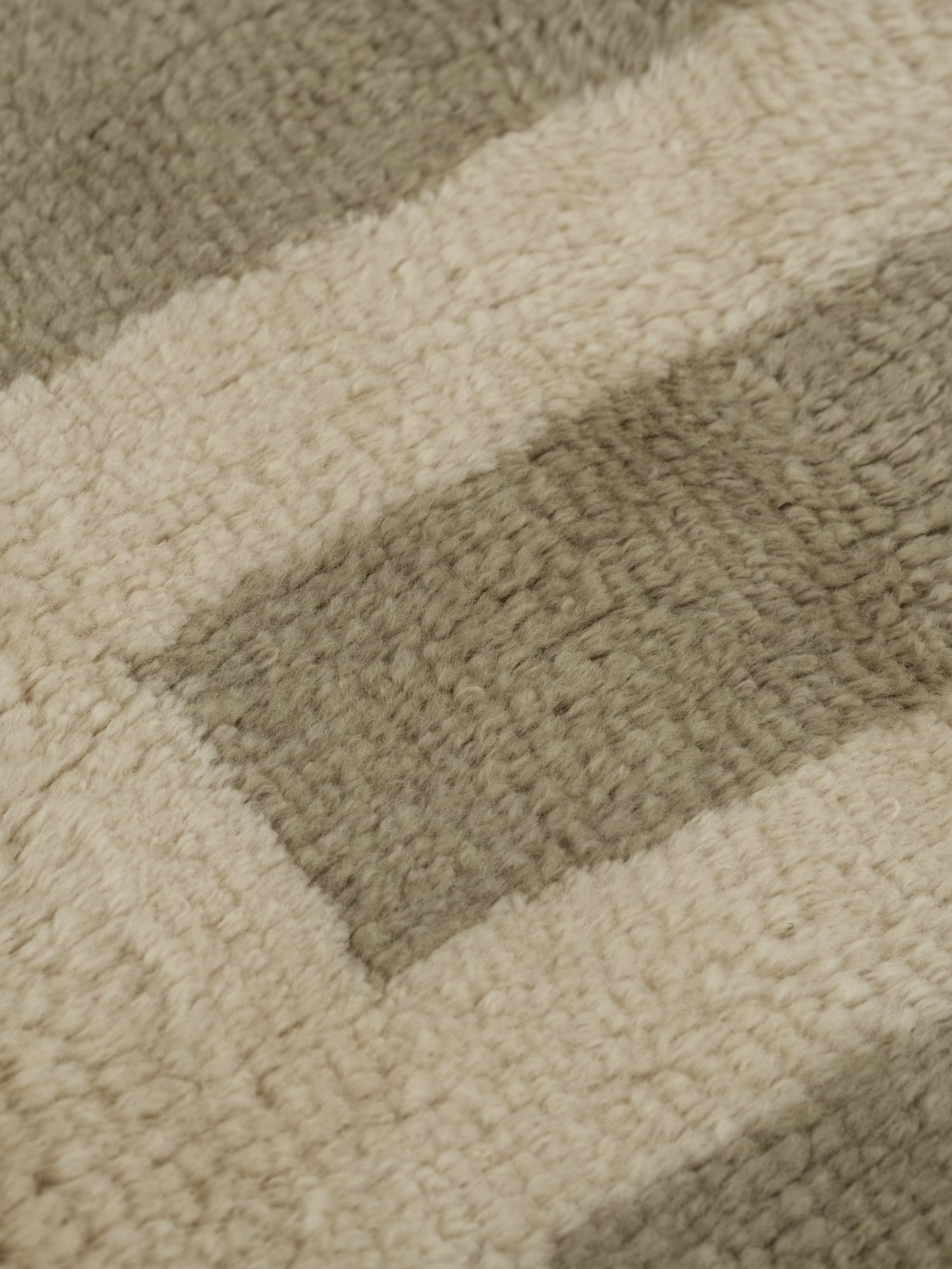 Tasman Neutral Washable Wool Fine Cut Pile Rug