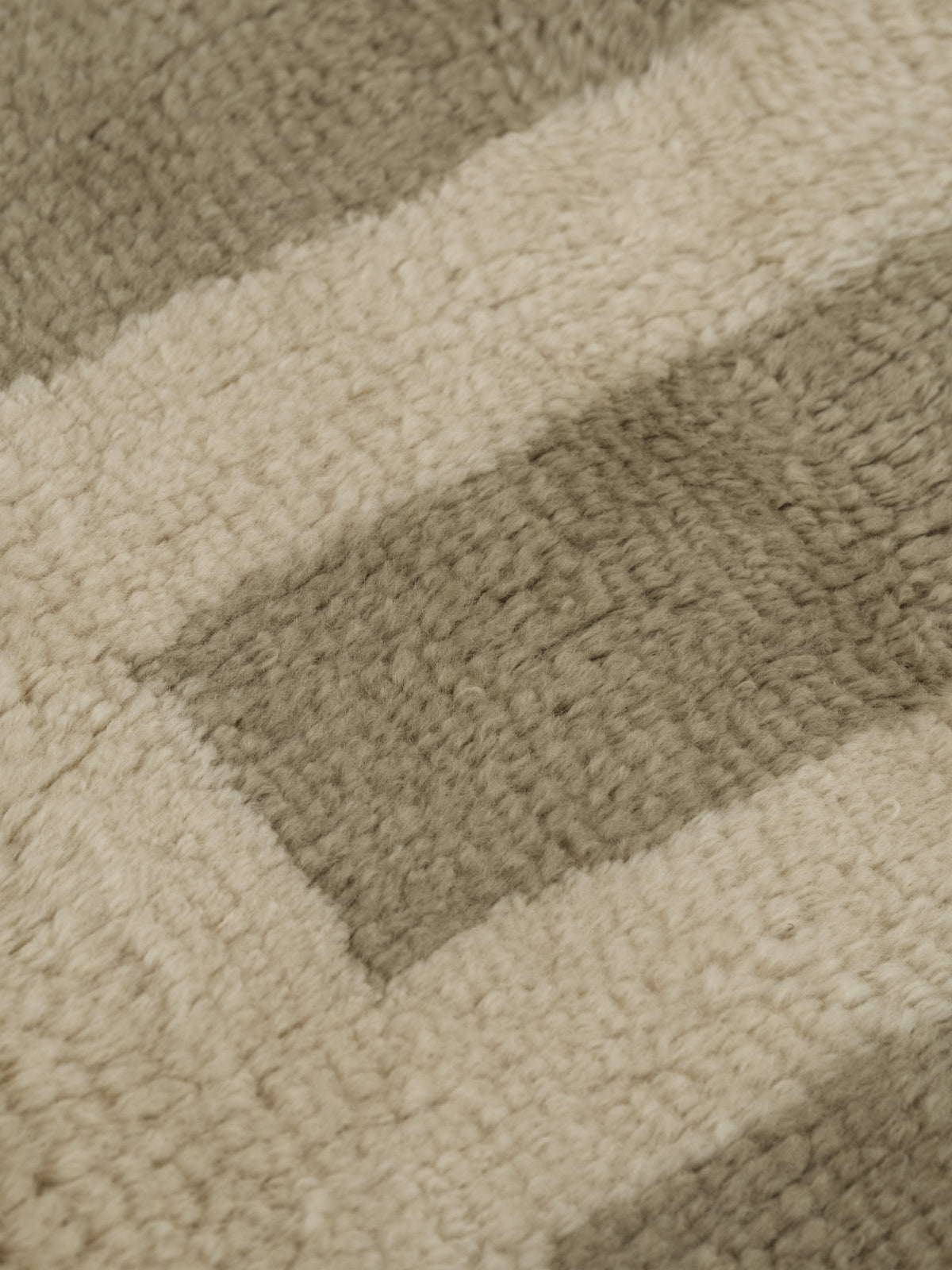 Tasman Neutral Washable Wool Fine Cut Pile Rug