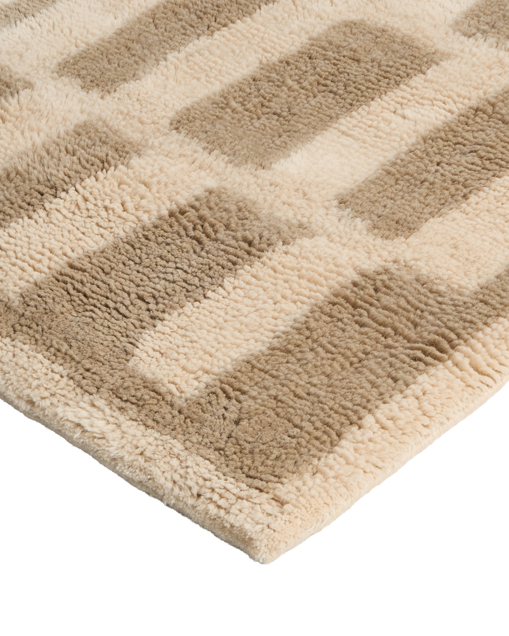 Tasman Neutral Washable Wool Fine Cut Pile Runner